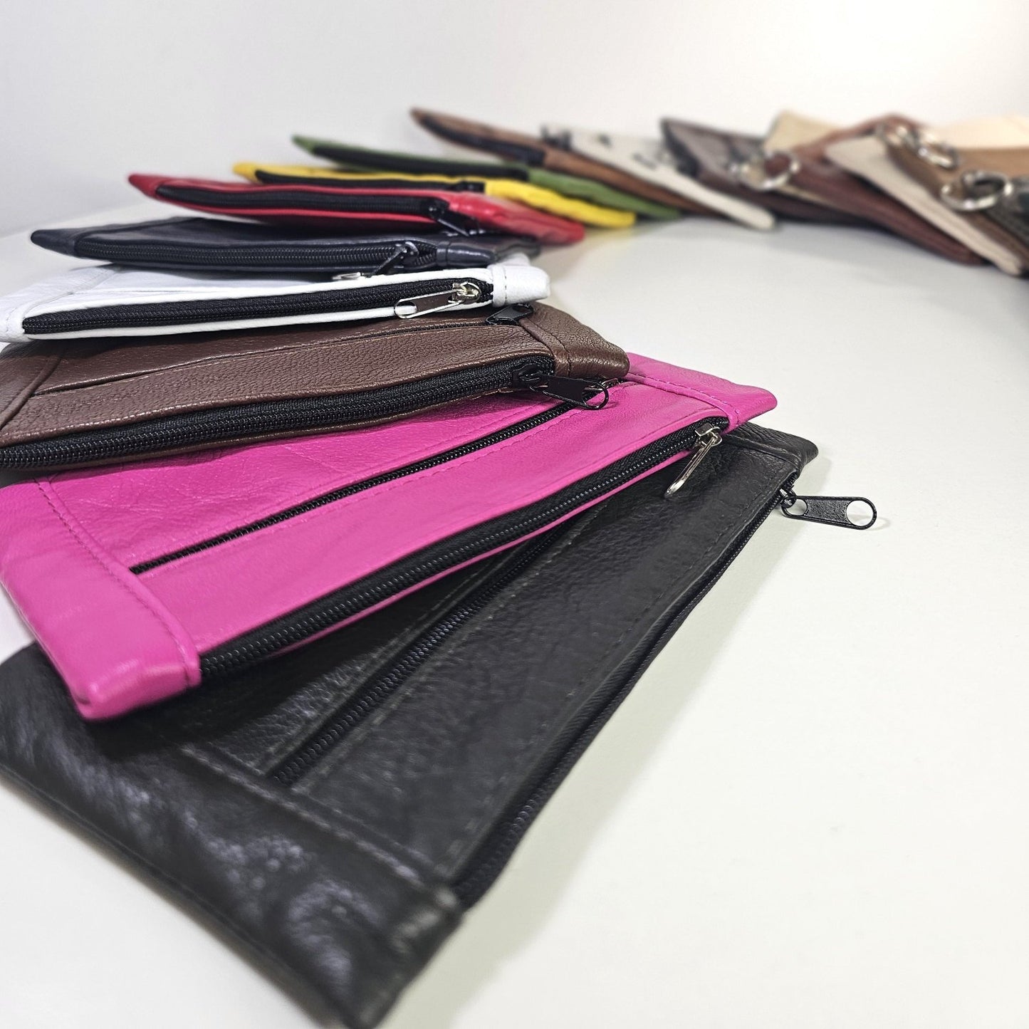 Leather Coin Wallet Large - Newage Leather Bags