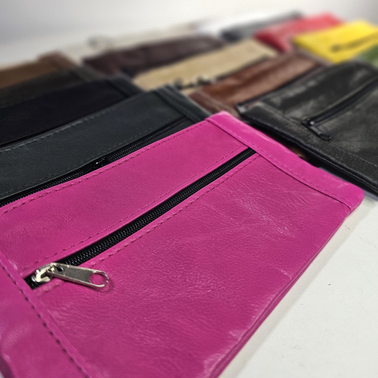 Leather Coin Wallet Large - Newage Leather Bags