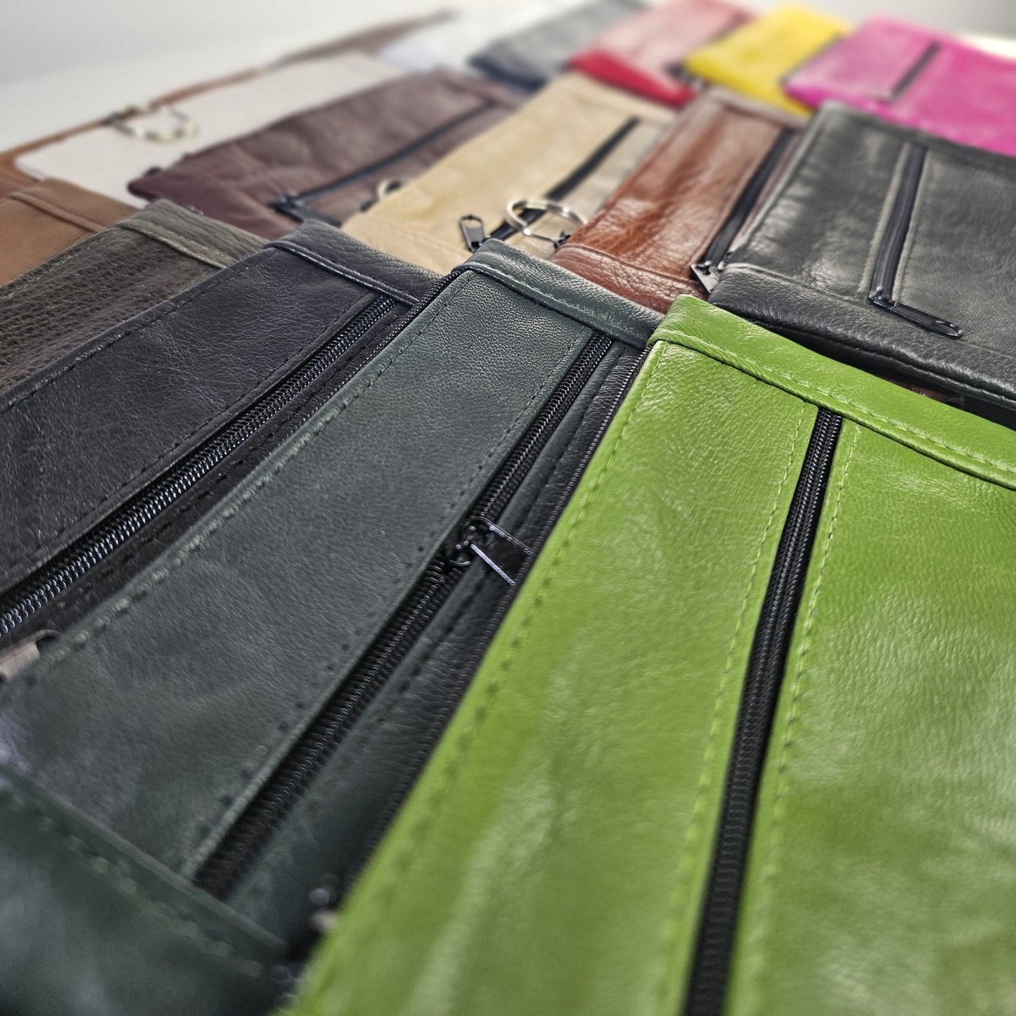 Leather Coin Wallet Large - Newage Leather Bags