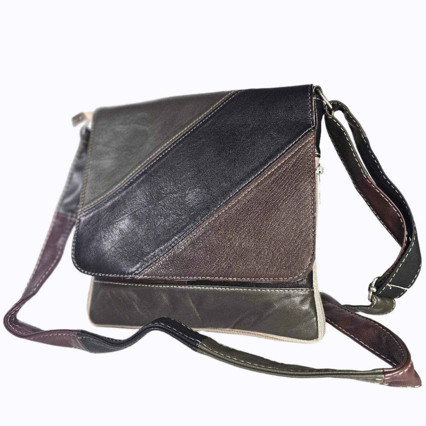 Leather Shoulder Bag M-IV - Newage Leather Bags