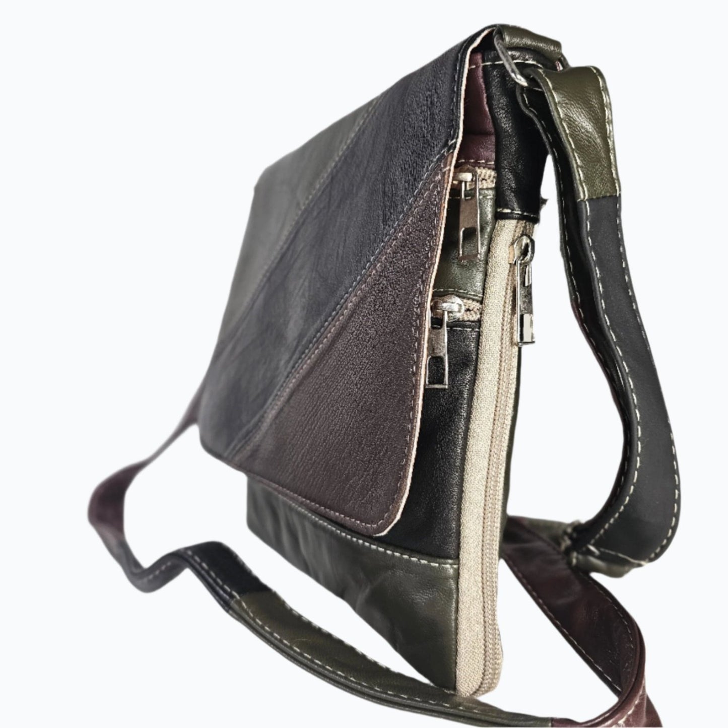 Leather Shoulder Bag M-IV - Newage Leather Bags
