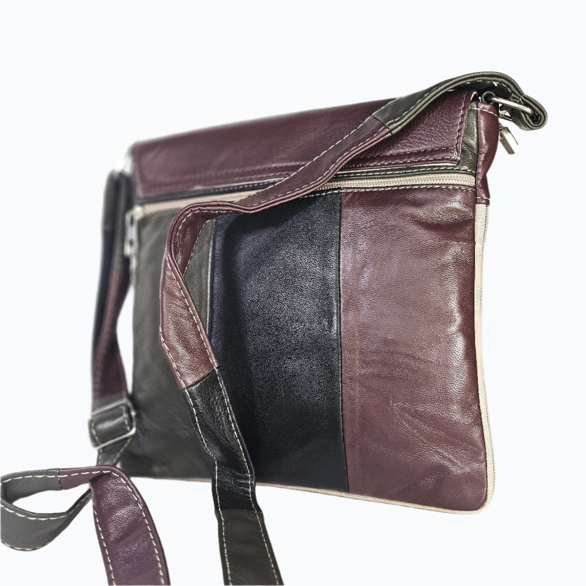 Leather Shoulder Bag M-IV - Newage Leather Bags