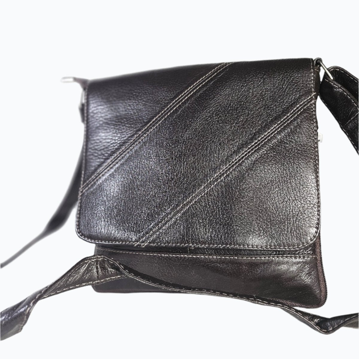 Leather Shoulder Bag M-IV - Newage Leather Bags