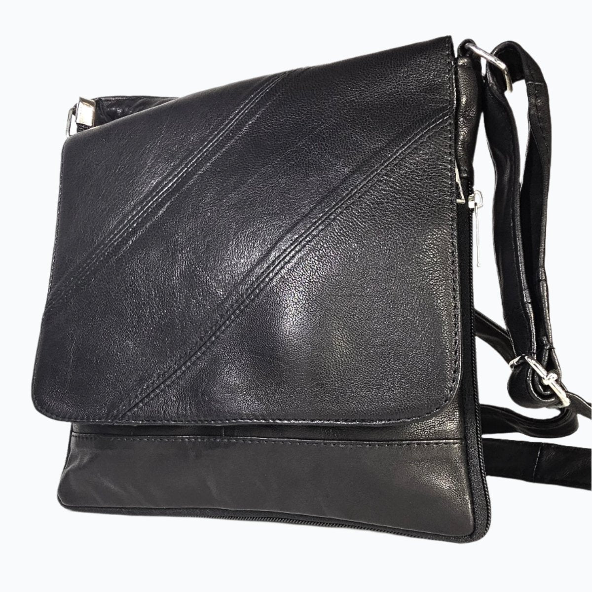 Leather Shoulder Bag M-IV - Newage Leather Bags