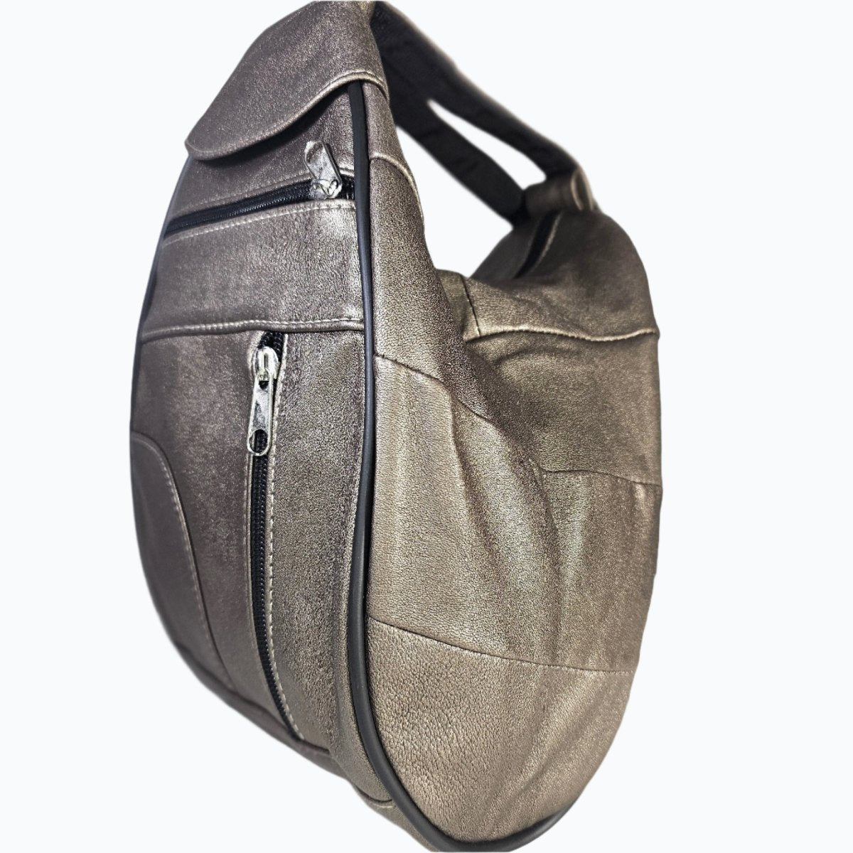 Leather Backpack Pear Shaped Small M-I - Newage Leather Bags