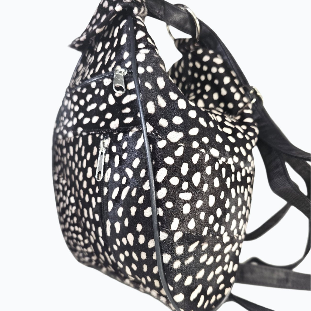 Leather Backpack Pear Shaped Small M-I - Newage Leather Bags