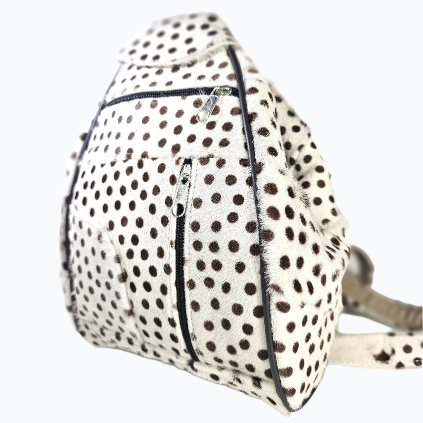 Leather Backpack Pear Shaped Small M-I - Newage Leather Bags