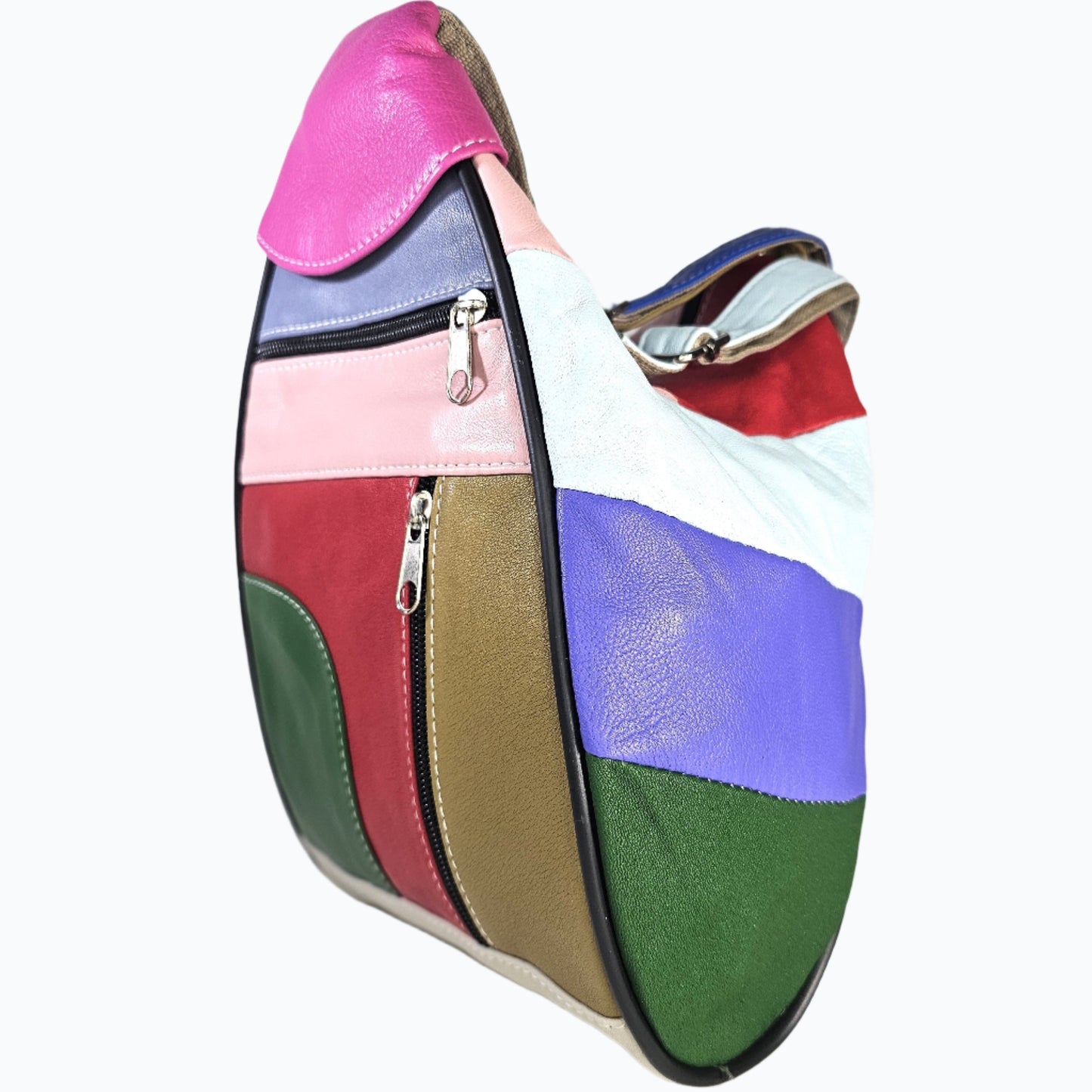 Leather Backpack Pear Shaped Small M-I - Newage Leather Bags