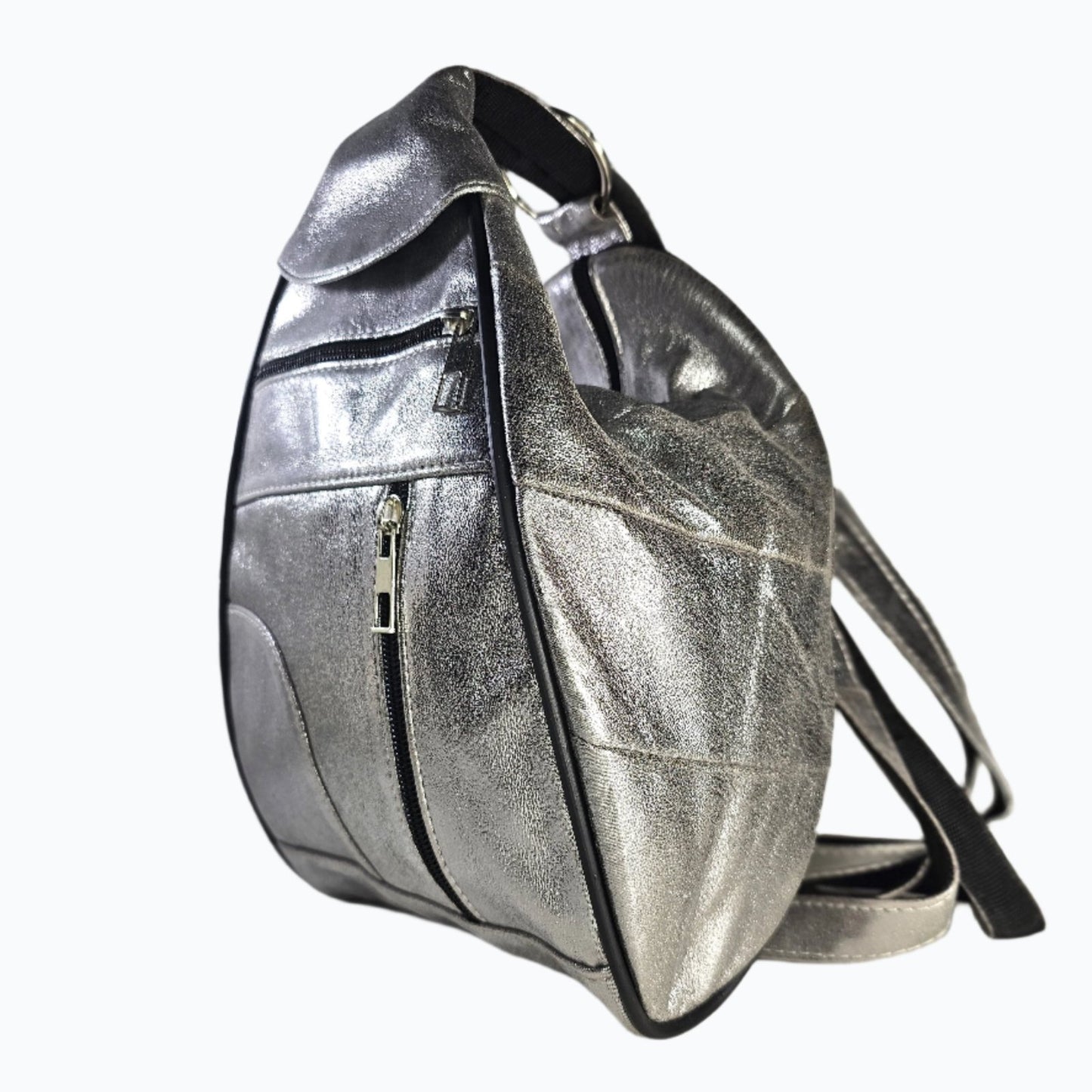 Leather Backpack Pear Shaped Small M-I - Newage Leather Bags