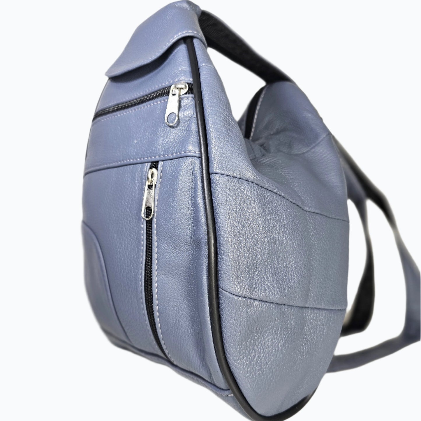 Leather Backpack Pear Shaped Small M-I - Newage Leather Bags