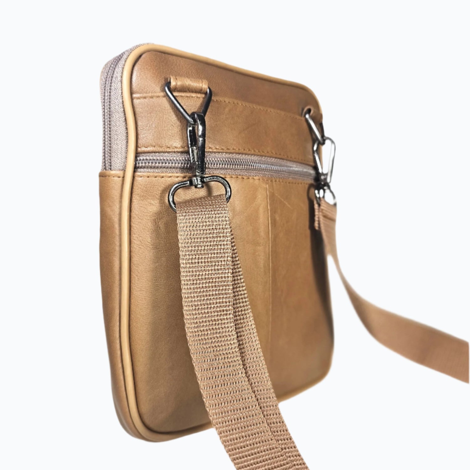 Leather Crossbody Bag Zip-Top M-I - Newage Leather Bags
