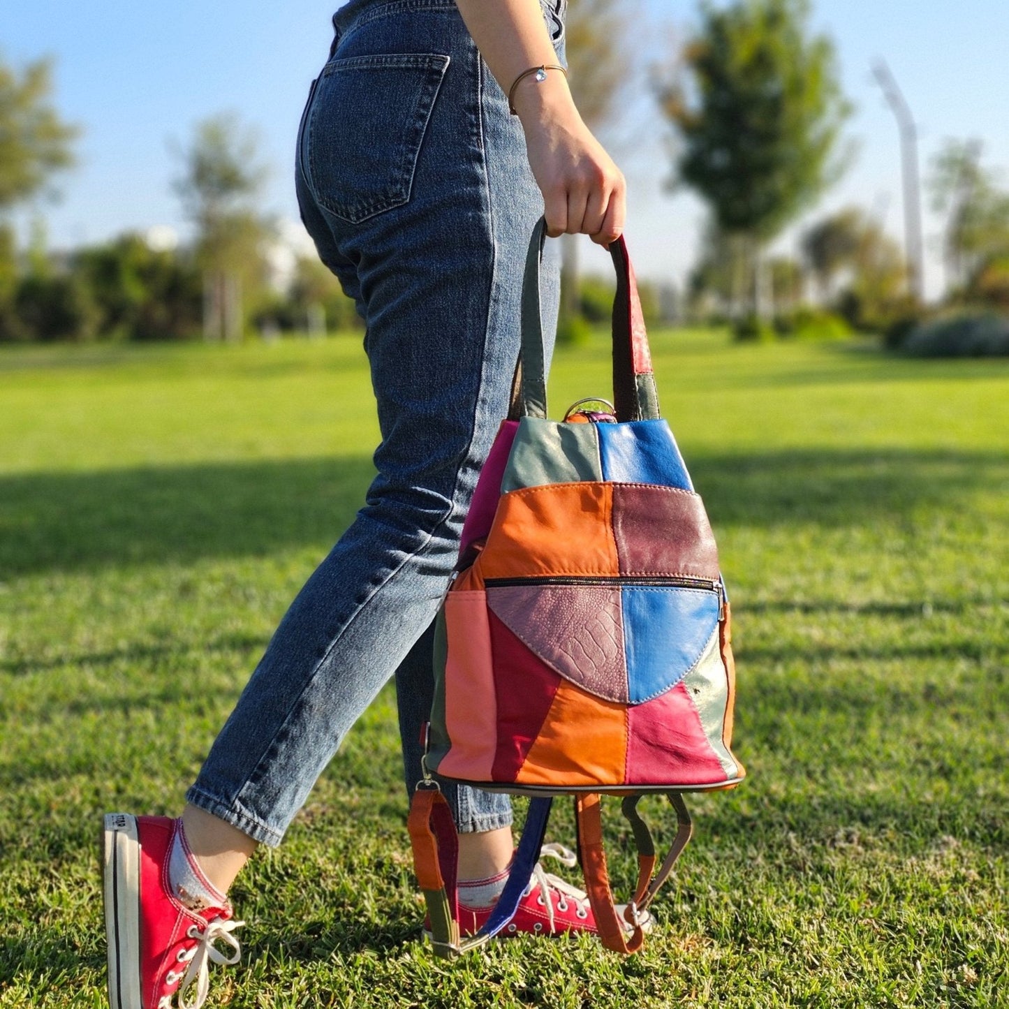 Leather Backpack M-I - Newage Leather Bags