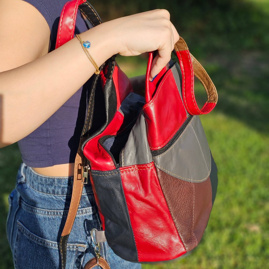 Leather Backpack M-I - Newage Leather Bags