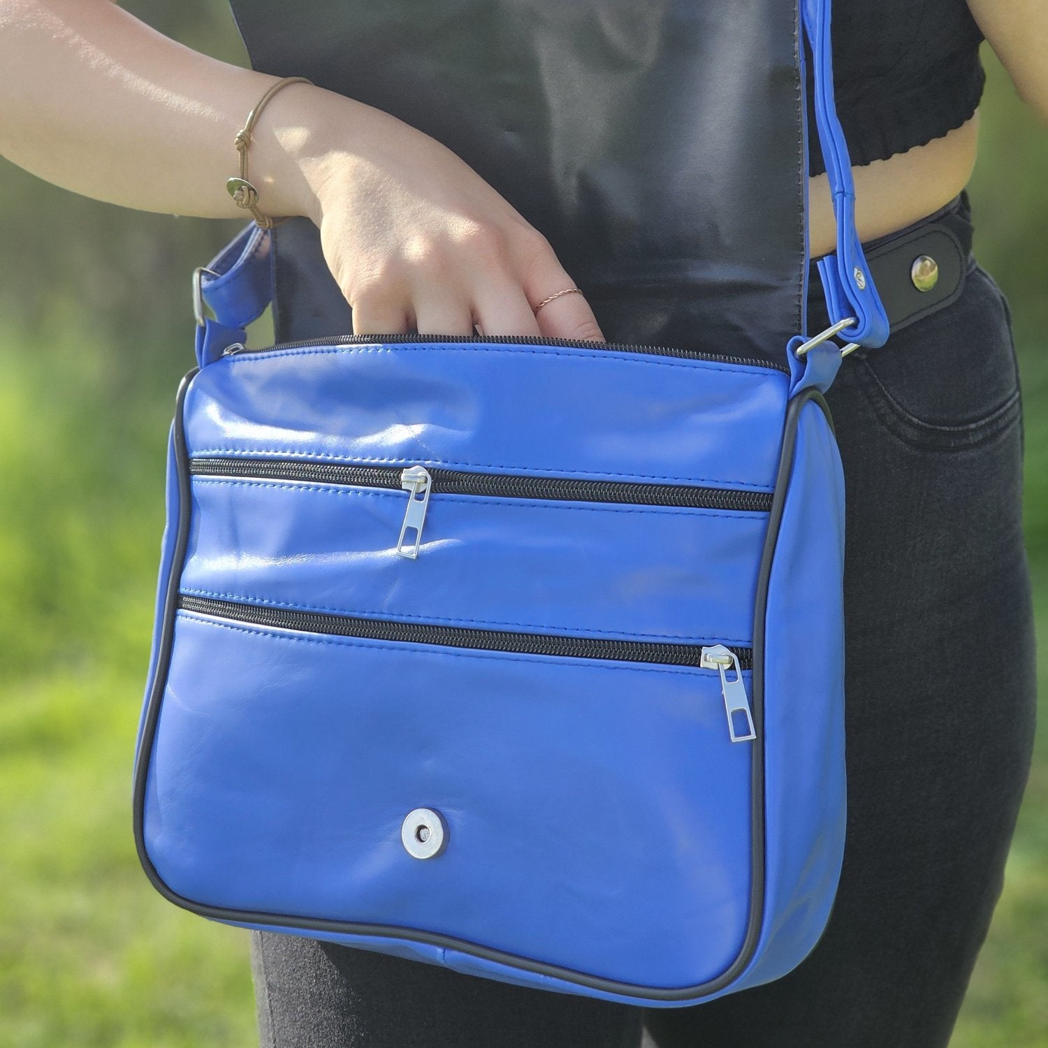 Genuine Leather Shoulder Bag M-III - Newage Leather Bags
