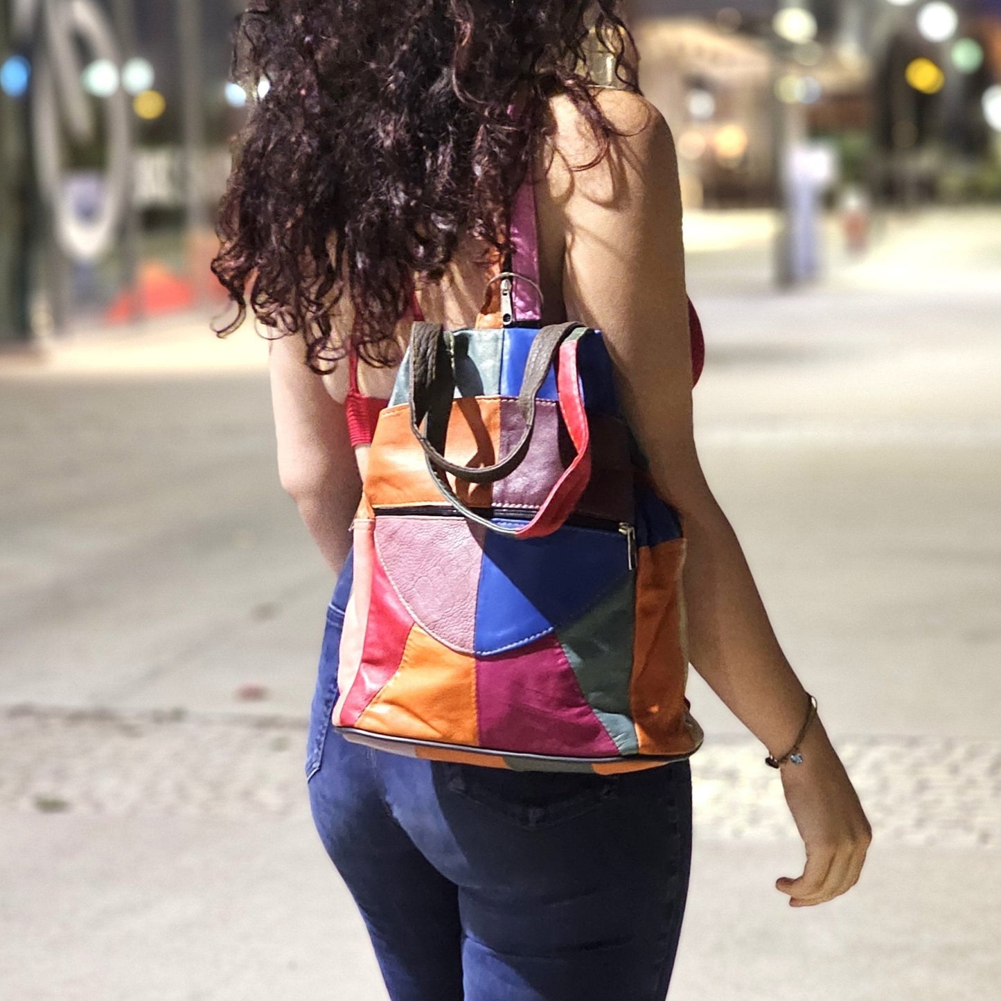 Leather Backpack M-I - Newage Leather Bags