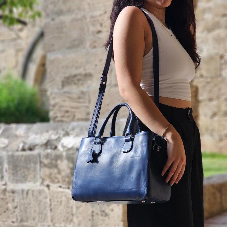 Elegant Leather Shoulder & Hand Bag M-II Newage Leather Bags