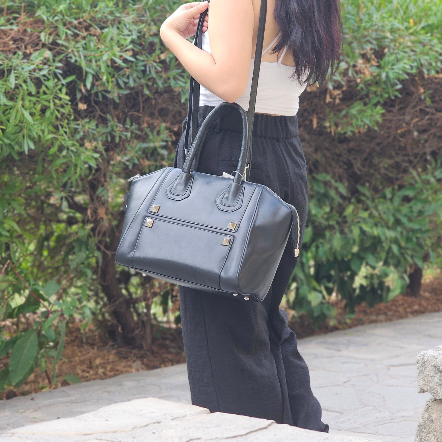 Elegant Leather Shoulder & Hand Bag M-I Newage Leather Bags