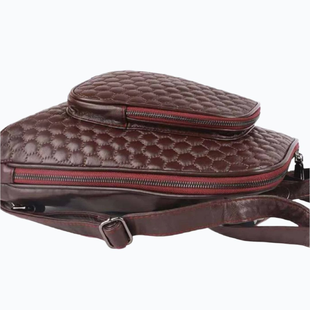 Elegant Leather Backpack M-II Newage Leather Bags