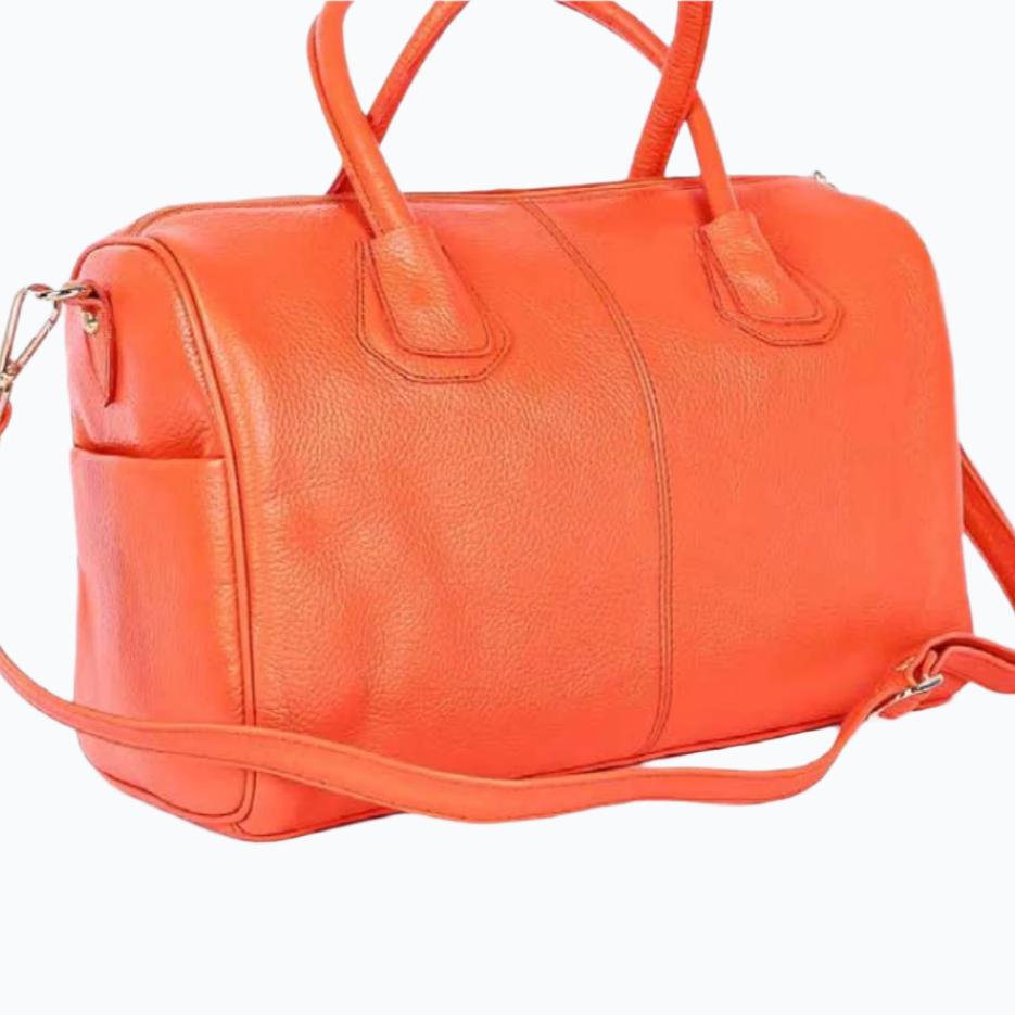 Elegant Leather Weekender Bag M-I Newage Leather Bags