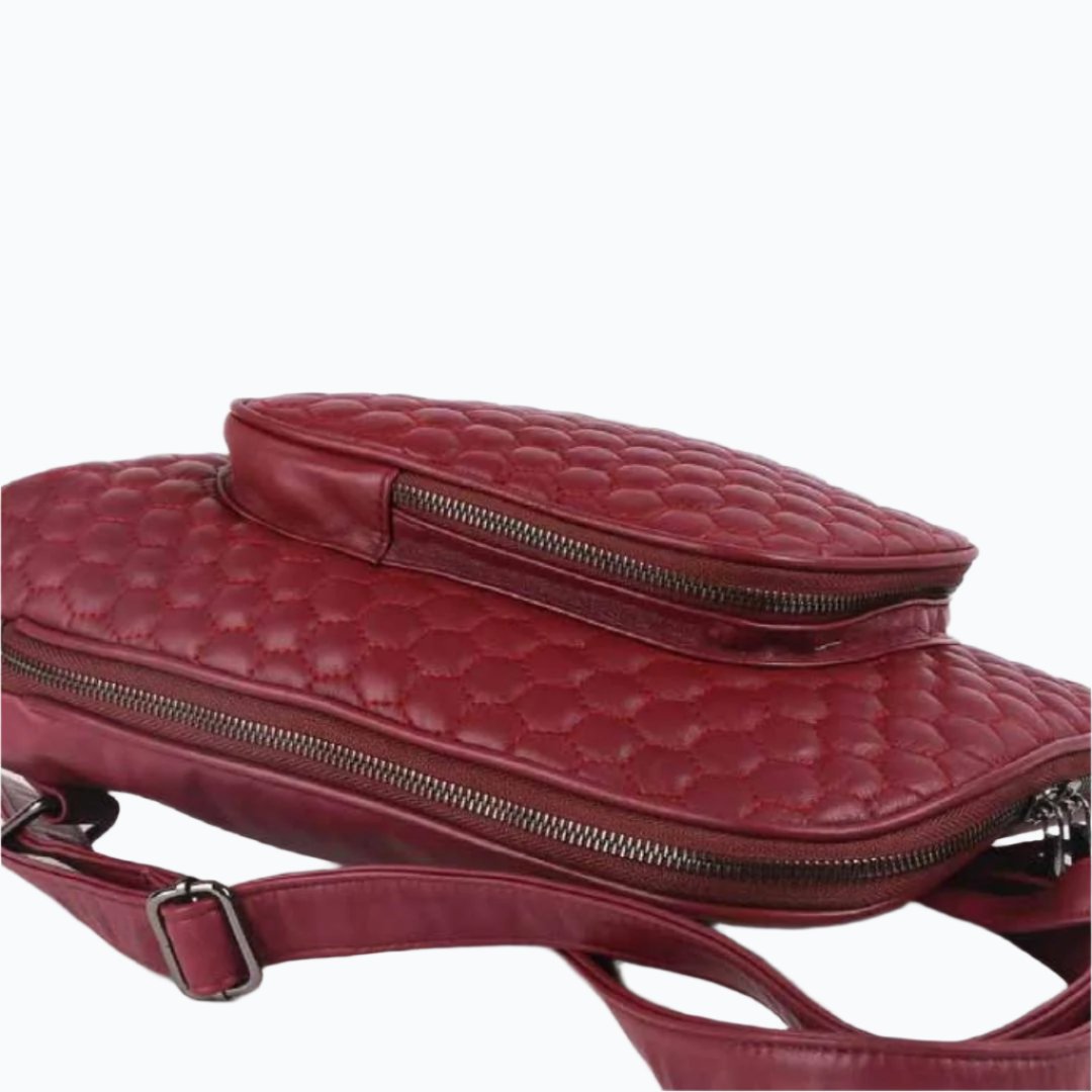 Elegant Leather Backpack M-II Newage Leather Bags