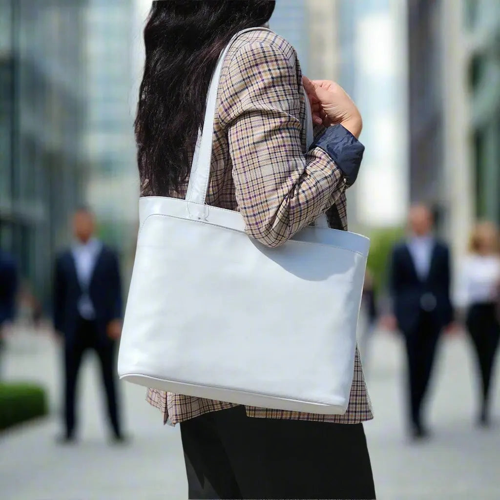 Classic Leather Tote Bag M-III Newage Leather Bags