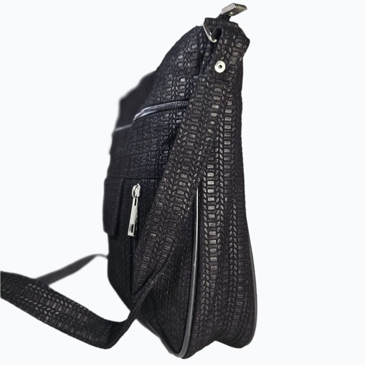 Leather Shoulder Bag Zip-Top M-II - Newage Leather Bags
