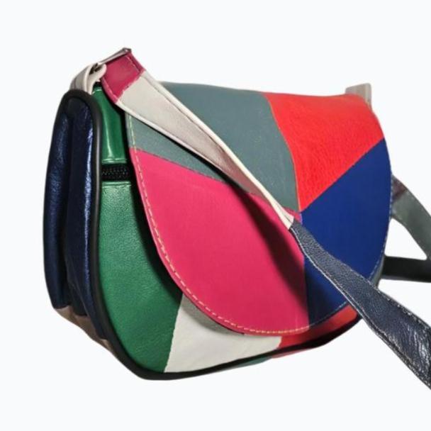 Leather D-Model Shoulder Bag M-I - Newage Leather Bags