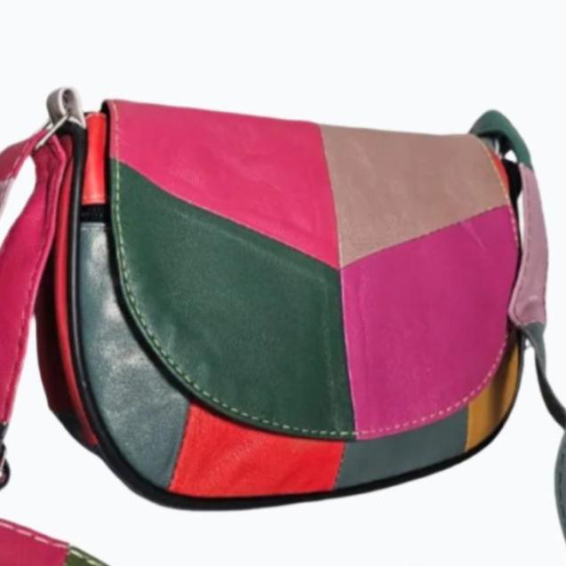 Leather D-Model Shoulder Bag M-I - Newage Leather Bags