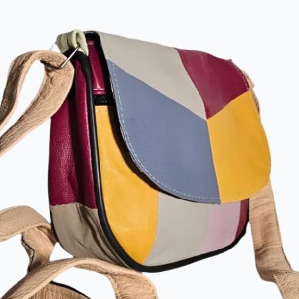 Leather D-Model Shoulder Bag M-I - Newage Leather Bags