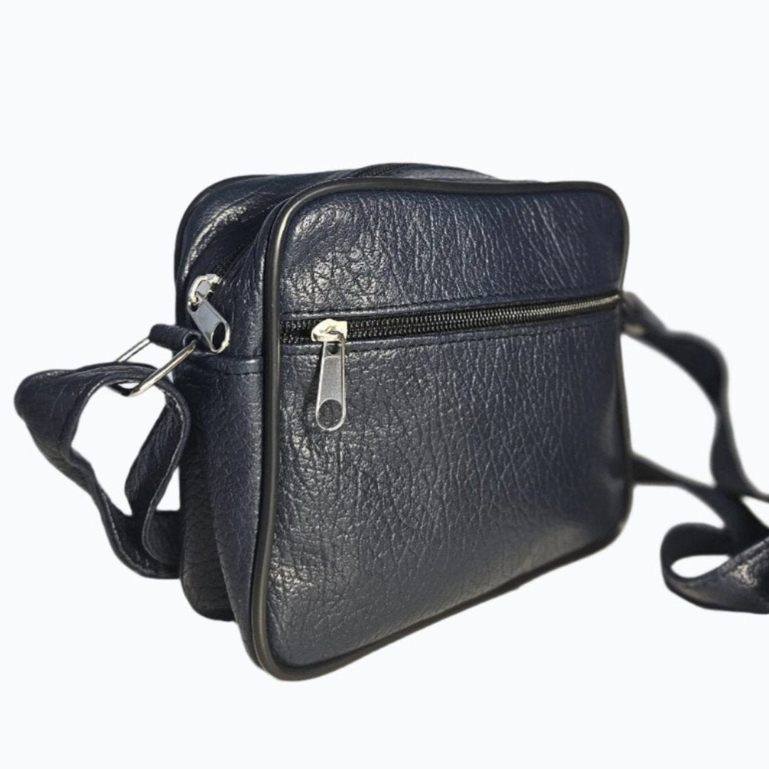 Leather Shoulder Bag Zip-Top M-I - Newage Leather Bags