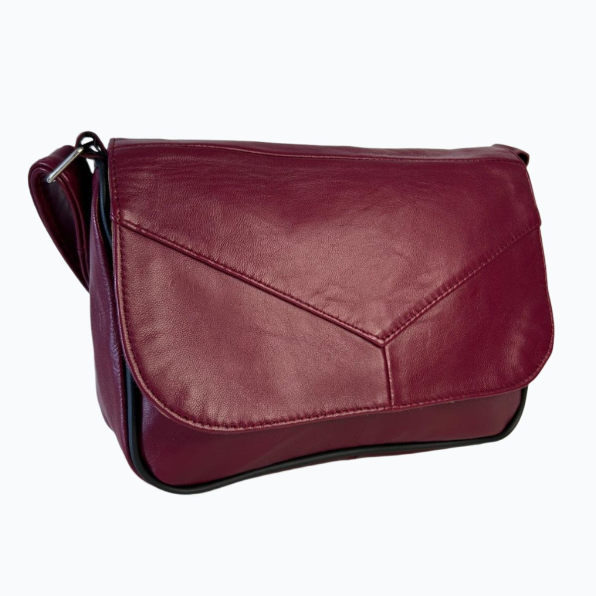 Leather Shoulder Bag Large M-I - Newage Leather Bags