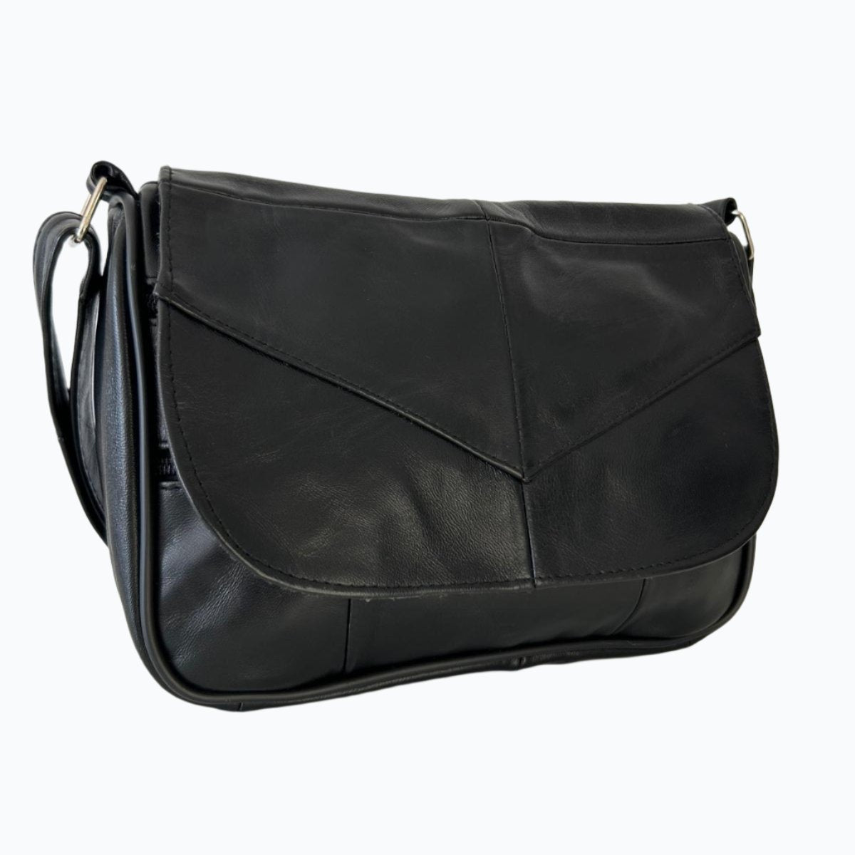 Leather Shoulder Bag Large M-I - Newage Leather Bags