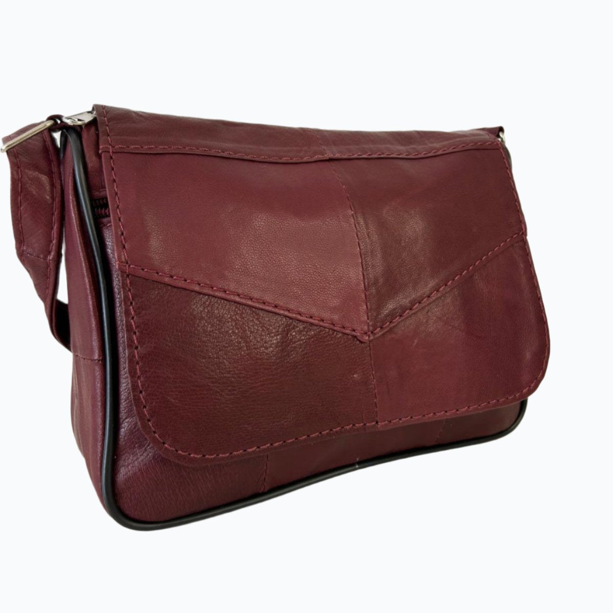 Leather Shoulder Bag Small M-I - Newage Leather Bags