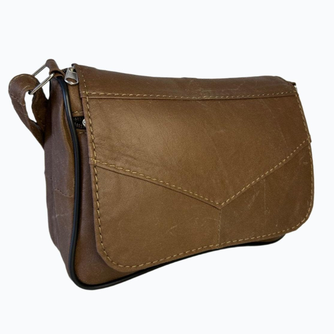 Leather Shoulder Bag Small M-I - Newage Leather Bags