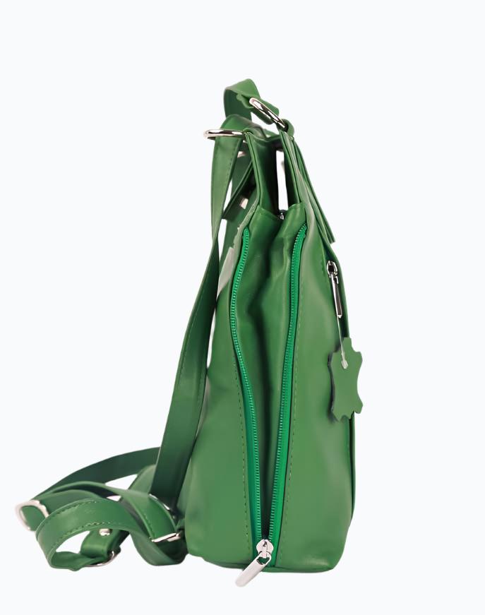 Elegant Leather Backpack M-I