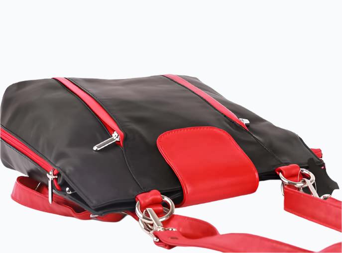 Elegant Leather Backpack M-I