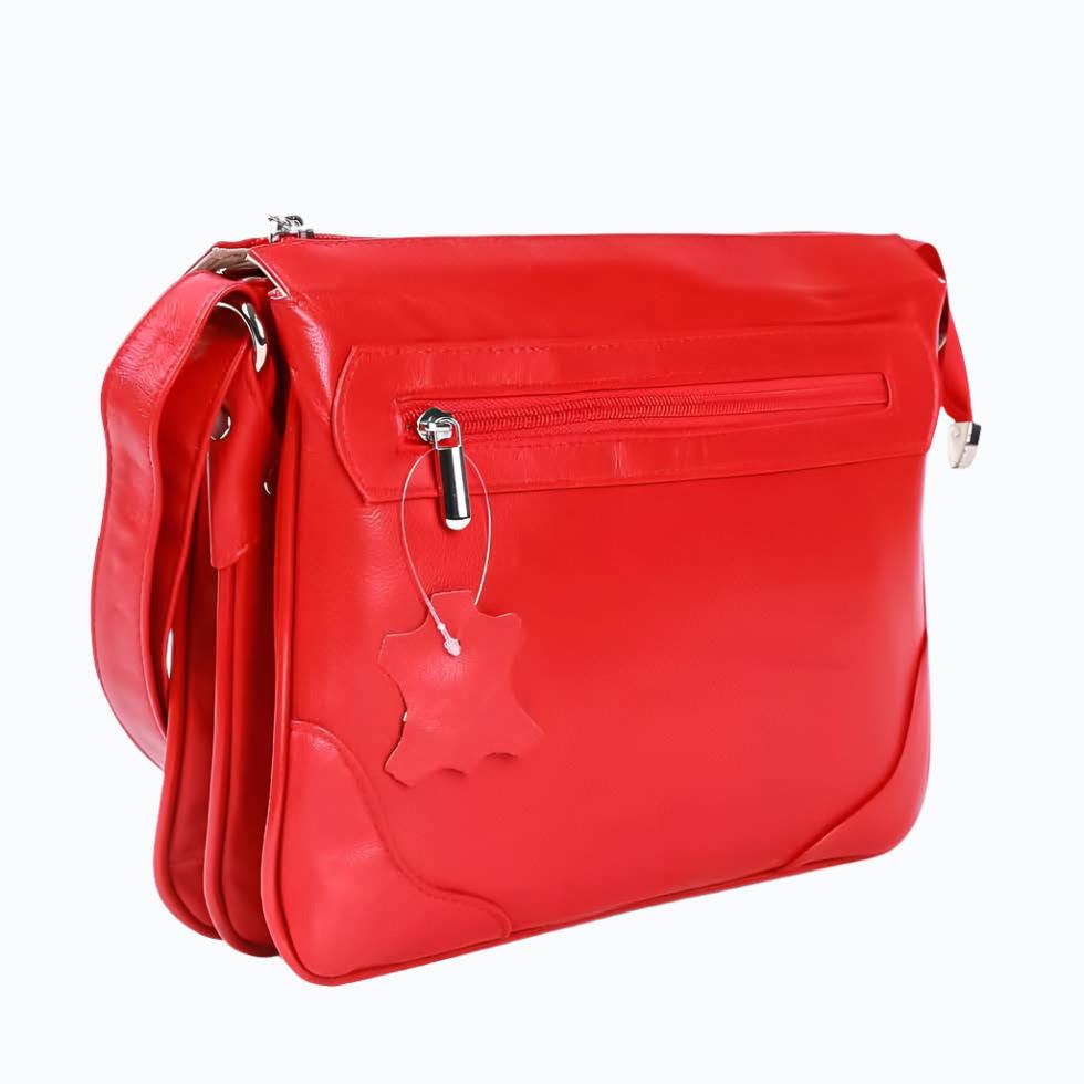 Classic Leather Shoulder Bag M-II - Newage Leather Bags
