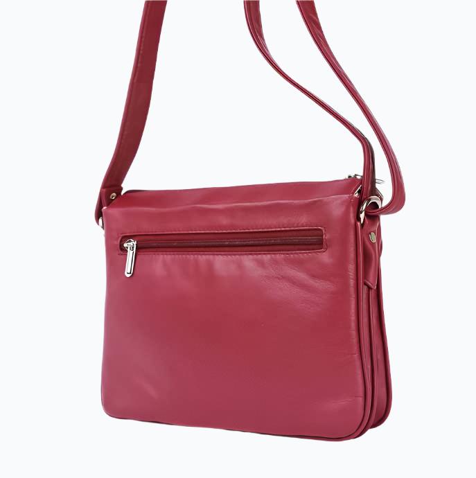 Classic Leather Shoulder Bag M-II - Newage Leather Bags