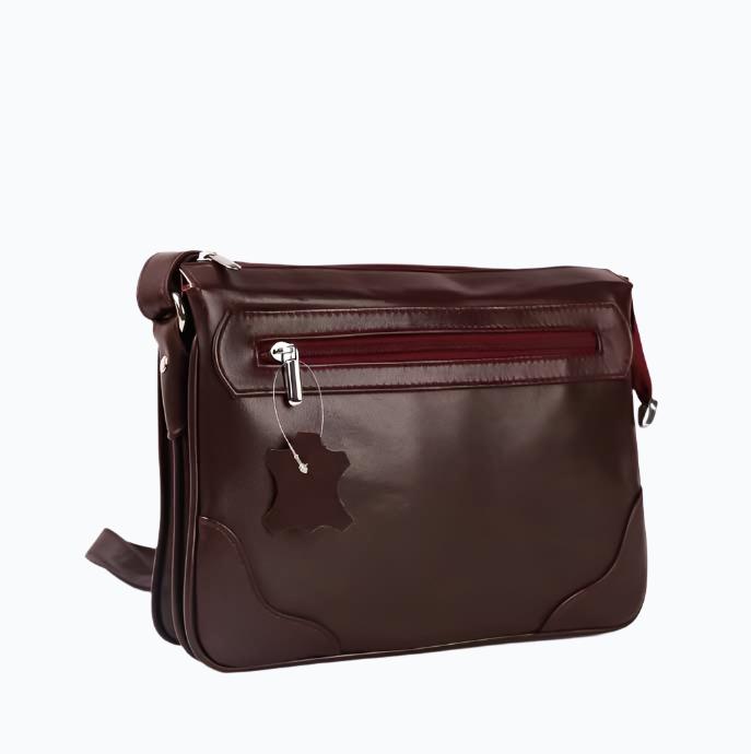 Classic Leather Shoulder Bag M-II - Newage Leather Bags