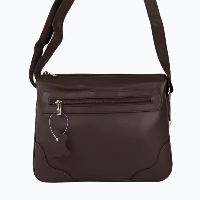 Classic Leather Shoulder Bag M-II - Newage Leather Bags