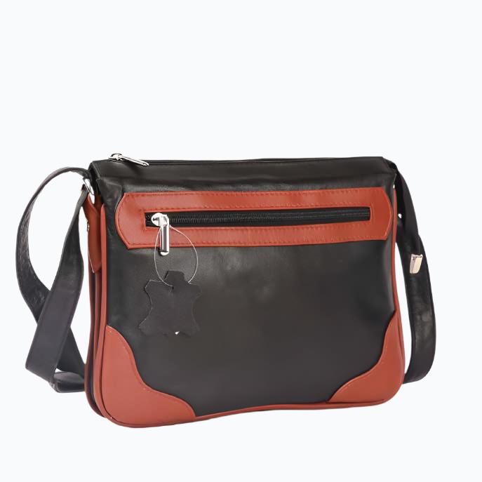 Classic Leather Shoulder Bag M-II - Newage Leather Bags