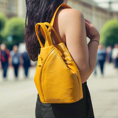 Leather Backpack