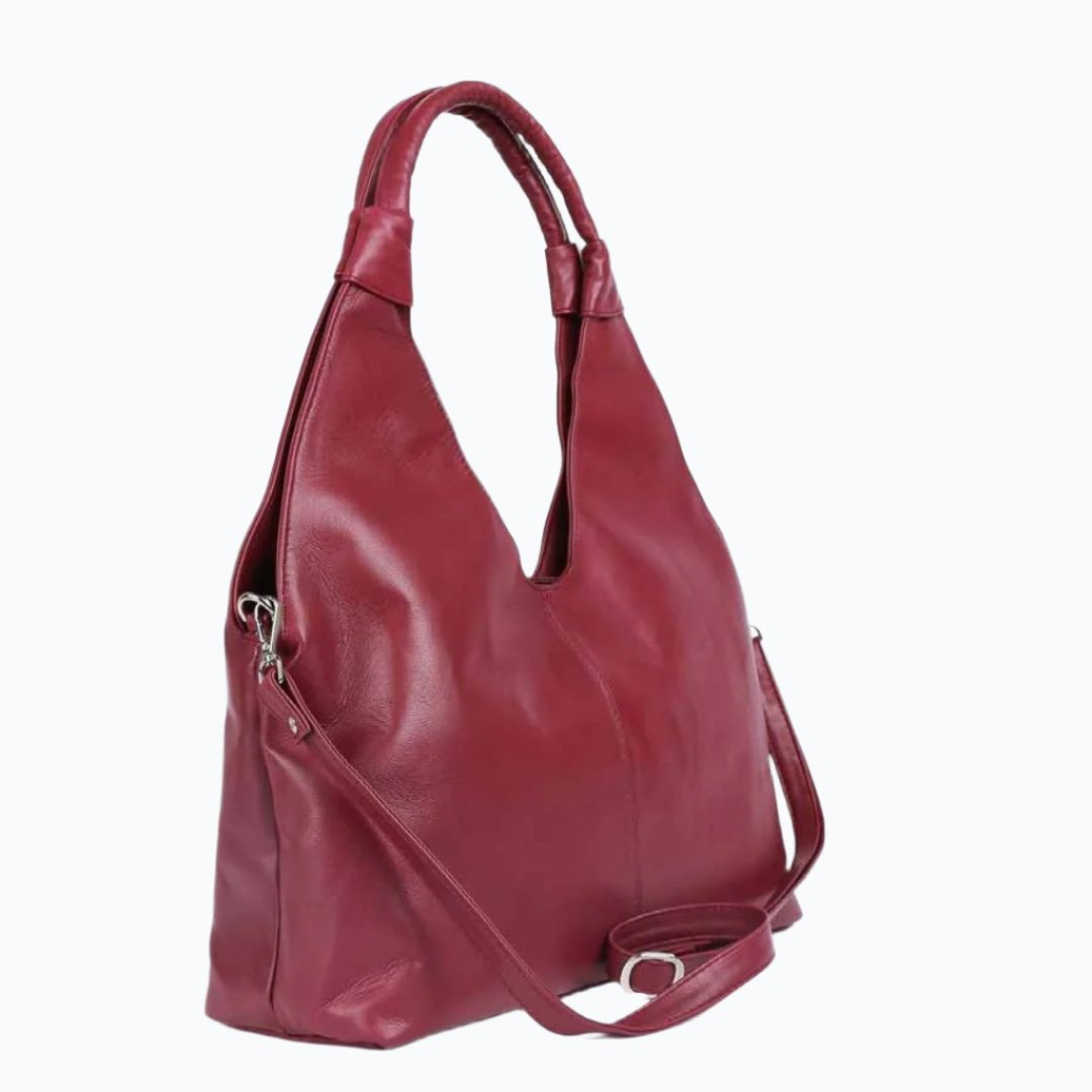  Elegante Leder-Hobo-Tasche M-I