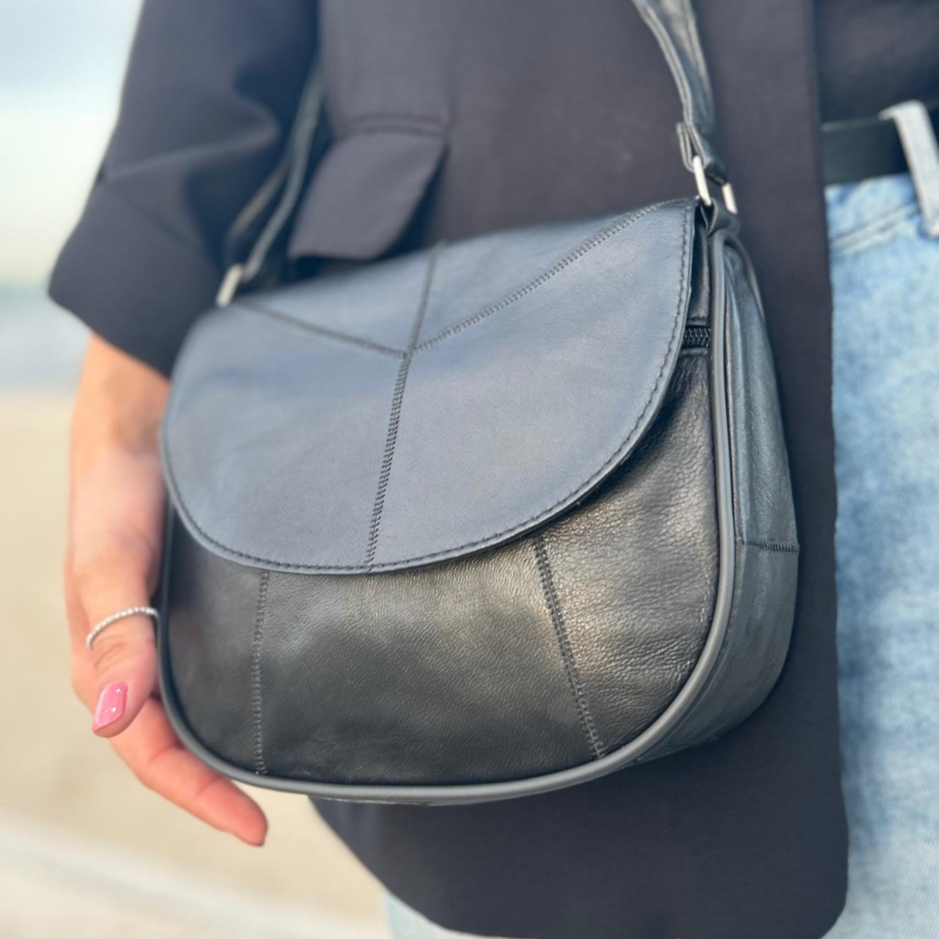 Leather Shoulder Bag