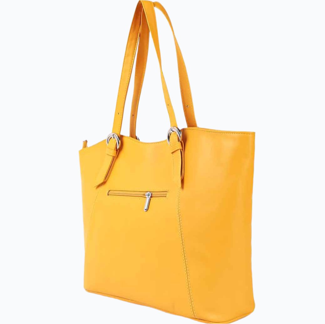  Klassische Leder-Tote-Tasche M-II