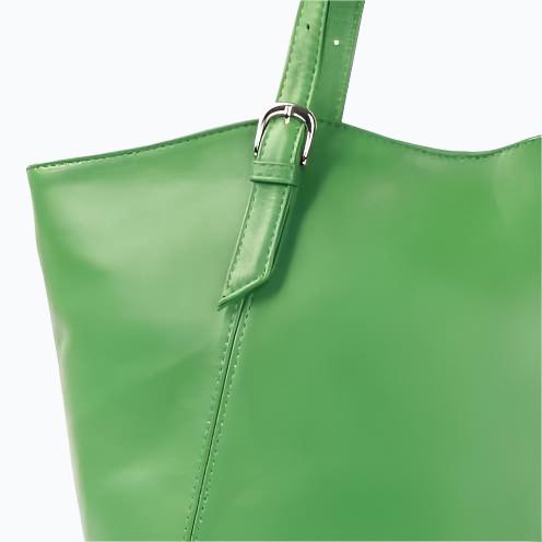  Klassische Leder-Tote-Tasche M-II