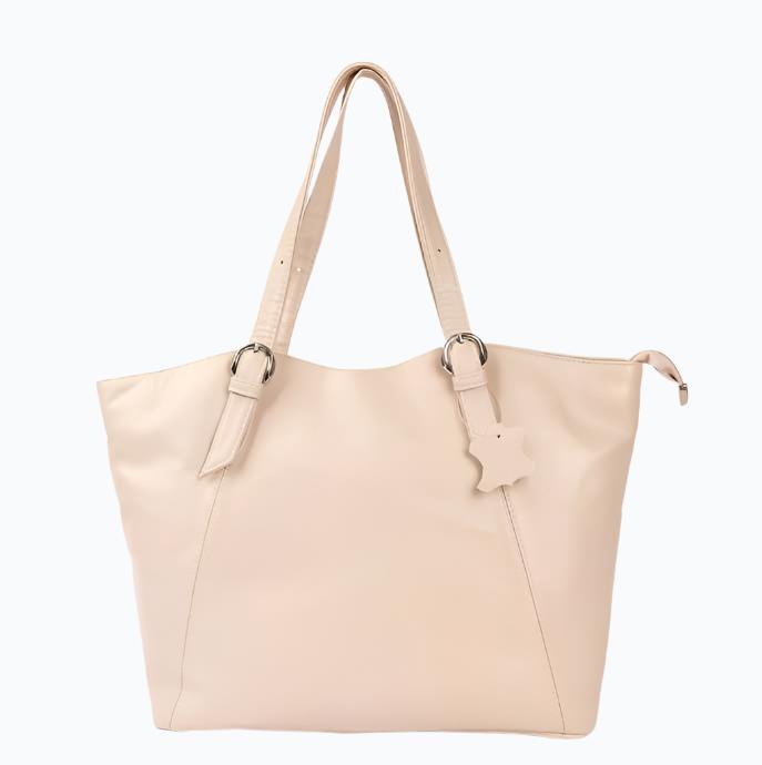  Klassische Leder-Tote-Tasche M-II