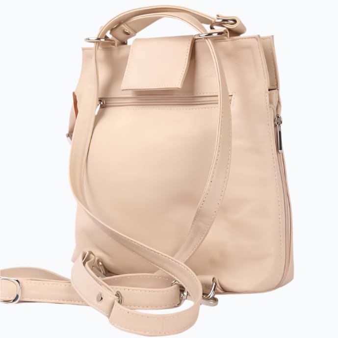  Eleganter Leder-Rucksack M-I