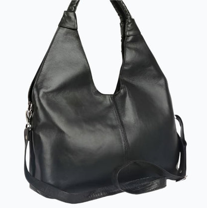  Elegante Leder-Hobo-Tasche M-I